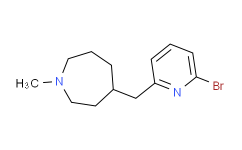 CAS No. 1316221-18-7, 4-((6-Bromopyridin-2-yl)methyl)-1-methylazepane