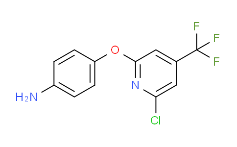 CAS No. 86575-23-7, 4-((6-Chloro-4-(trifluoromethyl)pyridin-2-yl)oxy)aniline