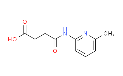 CAS No. 186320-28-5, 4-((6-Methylpyridin-2-yl)amino)-4-oxobutanoic acid