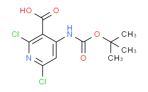 CAS No. 929288-17-5, 4-((tert-Butoxycarbonyl)amino)-2,6-dichloronicotinic acid