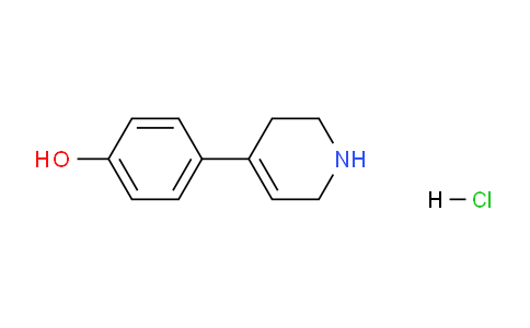 CAS No. 94427-30-2, 4-(1,2,3,6-Tetrahydropyridin-4-yl)phenol hydrochloride