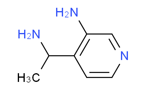 CAS No. 1270382-31-4, 4-(1-Aminoethyl)pyridin-3-amine
