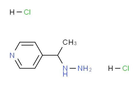 CAS No. 57037-80-6, 4-(1-Hydrazinylethyl)pyridine dihydrochloride