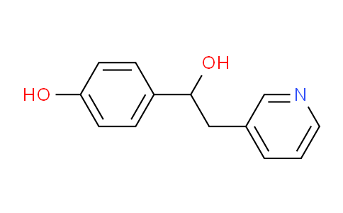 CAS No. 115382-40-6, 4-(1-Hydroxy-2-(pyridin-3-yl)ethyl)phenol