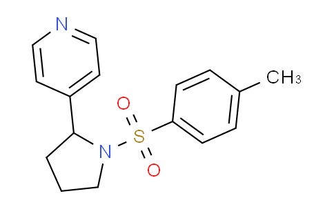 CAS No. 298689-61-9, 4-(1-Tosylpyrrolidin-2-yl)pyridine