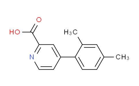 CAS No. 1261967-40-1, 4-(2,4-Dimethylphenyl)picolinic acid