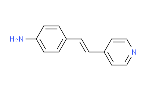 CAS No. 32597-98-1, 4-(2-(Pyridin-4-yl)vinyl)aniline