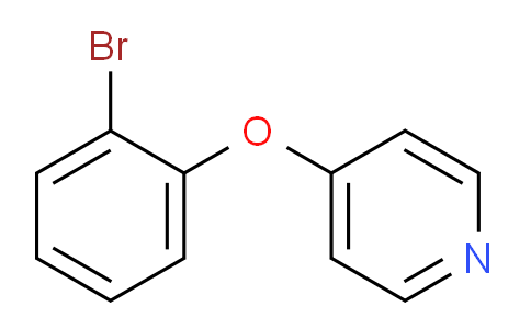 CAS No. 33399-23-4, 4-(2-Bromophenoxy)pyridine