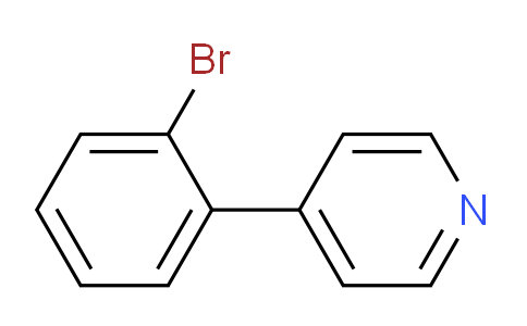 CAS No. 101681-34-9, 4-(2-Bromophenyl)pyridine
