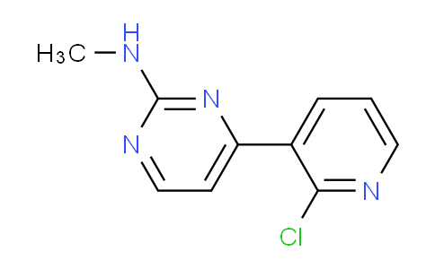 CAS No. 870221-22-0, 4-(2-Chloro-3-pyridinyl)-N-methyl-2-pyrimidinamine