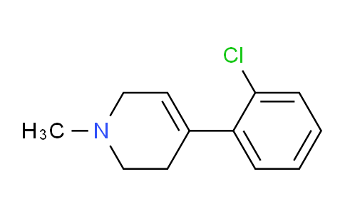 CAS No. 115900-05-5, 4-(2-Chlorophenyl)-1-methyl-1,2,3,6-tetrahydropyridine