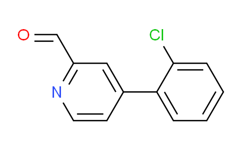 CAS No. 65219-36-5, 4-(2-Chlorophenyl)picolinaldehyde
