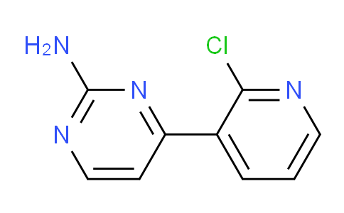 CAS No. 870221-49-1, 4-(2-Chloropyridin-3-yl)pyrimidin-2-amine