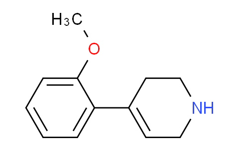 CAS No. 154422-95-4, 4-(2-Methoxyphenyl)-1,2,3,6-tetrahydropyridine