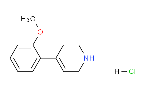 CAS No. 154422-97-6, 4-(2-Methoxyphenyl)-1,2,3,6-tetrahydropyridine hydrochloride