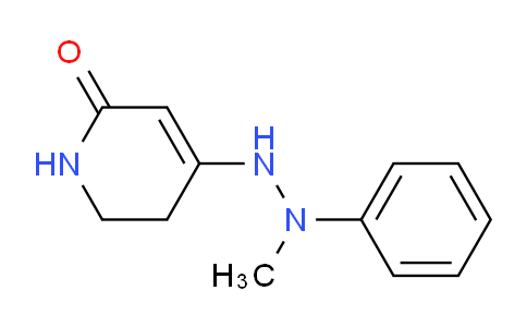 CAS No. 139122-76-2, 4-(2-Methyl-2-phenylhydrazinyl)-5,6-dihydropyridin-2(1H)-one