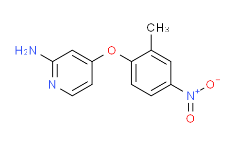 CAS No. 864244-98-4, 4-(2-Methyl-4-nitrophenoxy)pyridin-2-amine