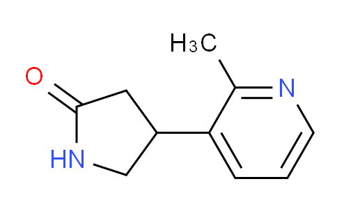 CAS No. 1366846-52-7, 4-(2-Methylpyridin-3-yl)pyrrolidin-2-one
