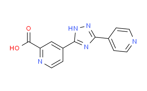 CAS No. 2044702-36-3, 4-(3-(Pyridin-4-yl)-1H-1,2,4-triazol-5-yl)picolinic acid