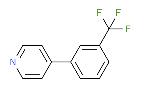 CAS No. 5957-98-2, 4-(3-(Trifluoromethyl)phenyl)pyridine