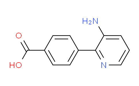 CAS No. 886505-75-5, 4-(3-Aminopyridin-2-yl)benzoic acid