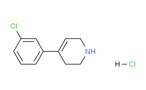 CAS No. 143017-59-8, 4-(3-Chlorophenyl)-1,2,3,6-tetrahydropyridine hydrochloride