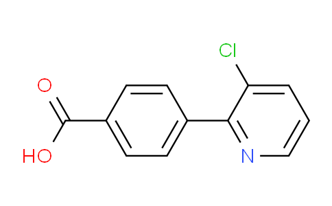 CAS No. 582325-32-4, 4-(3-Chloropyridin-2-yl)benzoic acid