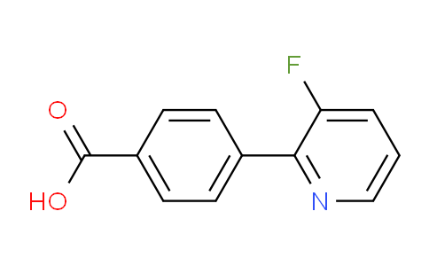CAS No. 1260650-69-8, 4-(3-Fluoropyridin-2-yl)benzoic acid
