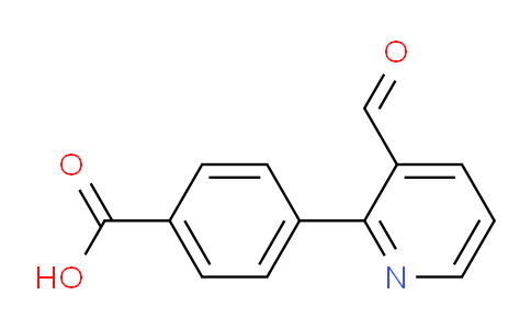 CAS No. 1160994-84-2, 4-(3-Formylpyridin-2-yl)benzoic acid