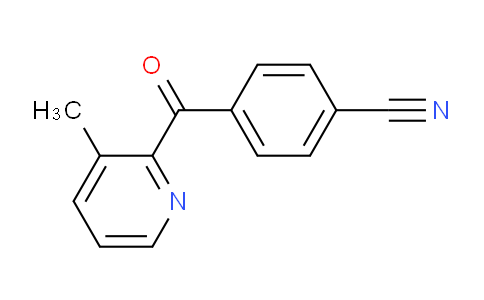 CAS No. 1187167-24-3, 4-(3-Methylpicolinoyl)benzonitrile