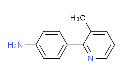 CAS No. 885955-74-8, 4-(3-Methylpyridin-2-yl)aniline
