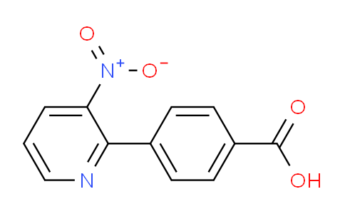 CAS No. 847446-89-3, 4-(3-Nitropyridin-2-yl)benzoic acid