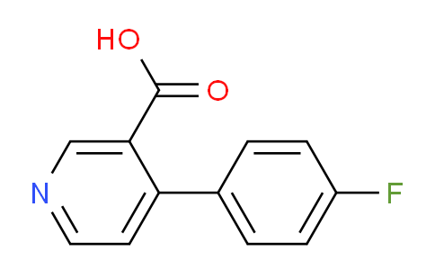 CAS No. 32923-72-1, 4-(4-Fluorophenyl)nicotinic acid