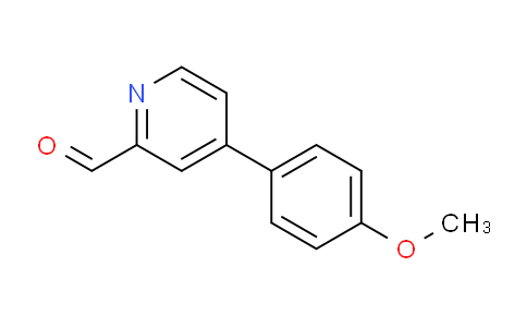 CAS No. 1287217-25-7, 4-(4-Methoxyphenyl)picolinaldehyde