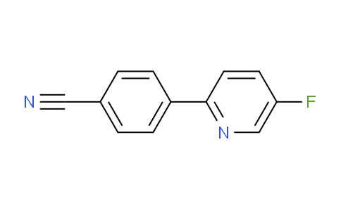 CAS No. 1046789-38-1, 4-(5-Fluoropyridin-2-yl)benzonitrile