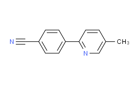 102672-85-5 | 4-(5-Methyl-2-pyridyl)benzonitrile