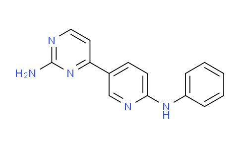 CAS No. 1227158-52-2, 4-(6-(Phenylamino)pyridin-3-yl)pyrimidin-2-amine