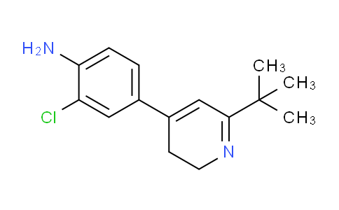 CAS No. 1387445-49-9, 4-(6-(tert-Butyl)-2,3-dihydropyridin-4-yl)-2-chloroaniline