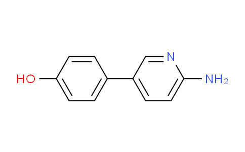 CAS No. 96721-88-9, 4-(6-Aminopyridin-3-yl)phenol