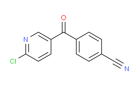 CAS No. 1187171-36-3, 4-(6-Chloronicotinoyl)benzonitrile