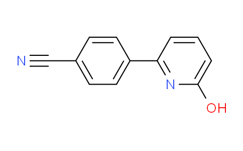 CAS No. 1111110-50-9, 4-(6-Hydroxypyridin-2-yl)benzonitrile