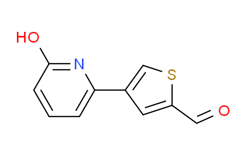 CAS No. 1261907-68-9, 4-(6-Hydroxypyridin-2-yl)thiophene-2-carbaldehyde