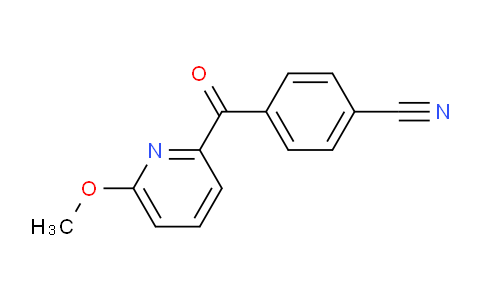 CAS No. 1187171-35-2, 4-(6-Methoxypicolinoyl)benzonitrile