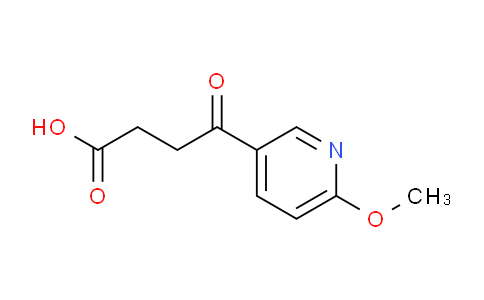 CAS No. 898784-56-0, 4-(6-Methoxypyridin-3-yl)-4-oxobutyric acid