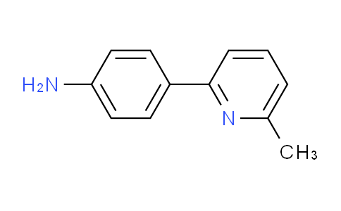 CAS No. 1187168-53-1, 4-(6-Methylpyridin-2-yl)aniline
