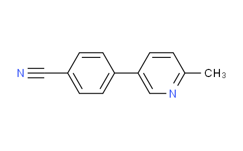CAS No. 1187170-20-2, 4-(6-Methylpyridin-3-yl)benzonitrile