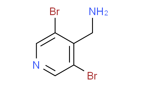 CAS No. 1265895-10-0, 4-(Aminomethyl)-3,5-dibromopyridine