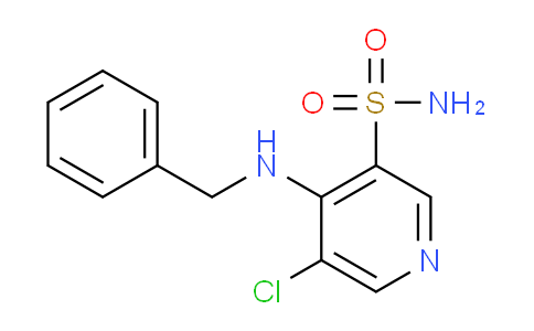 CAS No. 1352514-93-2, 4-(Benzylamino)-5-chloropyridine-3-sulfonamide