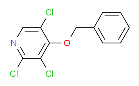 CAS No. 163530-88-9, 4-(Benzyloxy)-2,3,5-trichloropyridine