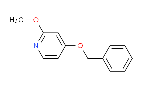 CAS No. 66080-44-2, 4-(Benzyloxy)-2-methoxypyridine